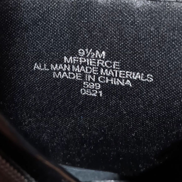 Marc Fisher Black Combat Moto Boots with Quilted Design - Picture 9 of 9